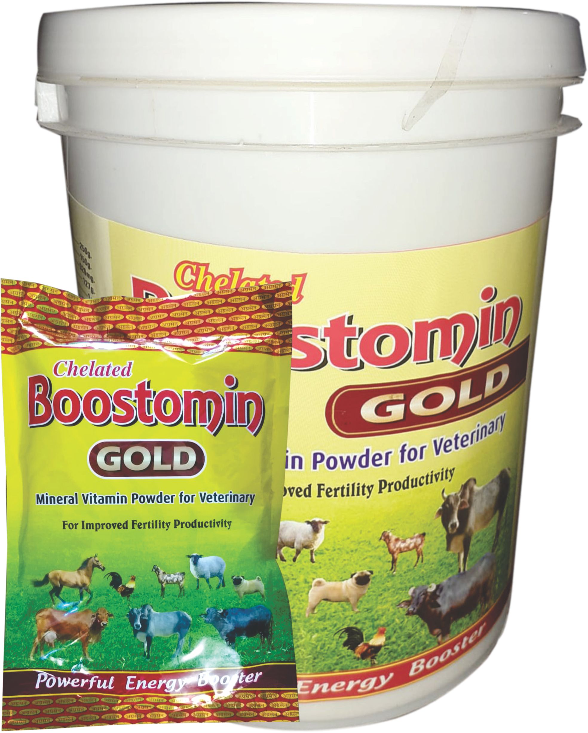 Chelated Boostomin Gold (Net.Wt 25 kg)